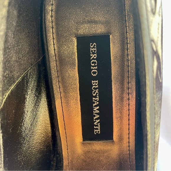 Sergio Bustamante Whimsical Artsy Boho Classic Pumps Size 7 - Picture 8 of 16